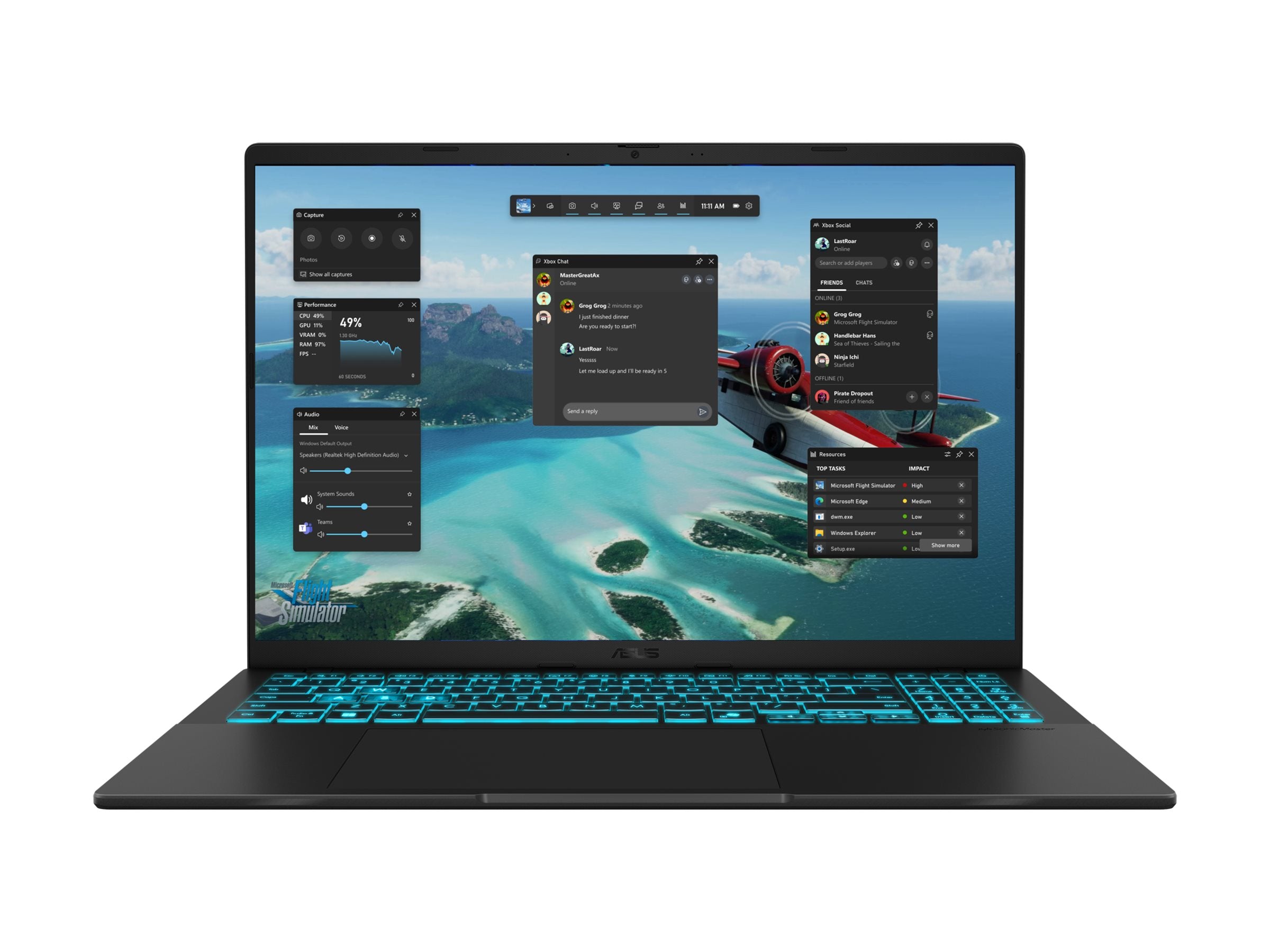 ASUS Vivobook V3607VH-RP011W Intel Core 5 210H 16p WUXGA 16Go DDR5 512Go PCIE G4 SSD GeForce RTX 5050 8GB GDDR6 W11H Black