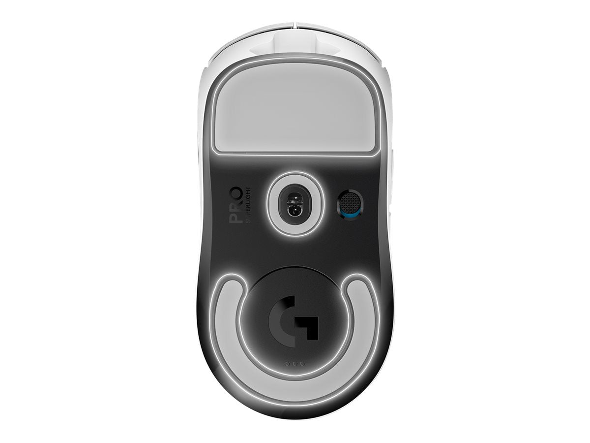 LOGITECH PRO X SUPERLIGHT Wireless Gaming Mouse Mouse optical 5 buttons wireless 2.4 GHz USB LIGHTSPEED receiver white
