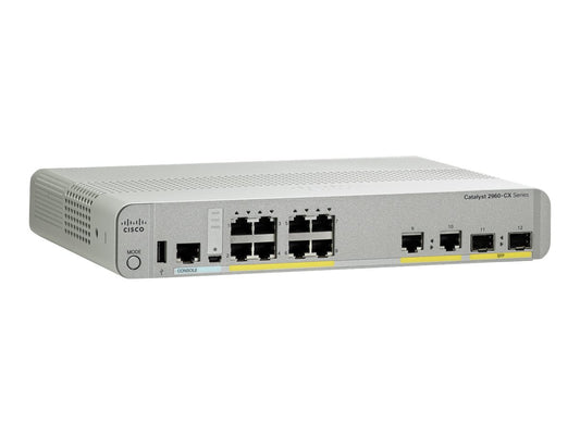 CISCO WS-C2960CX-8TCL-RF Catalyst 2960-CX 8 Port Data LAN Base - REFURBISHED