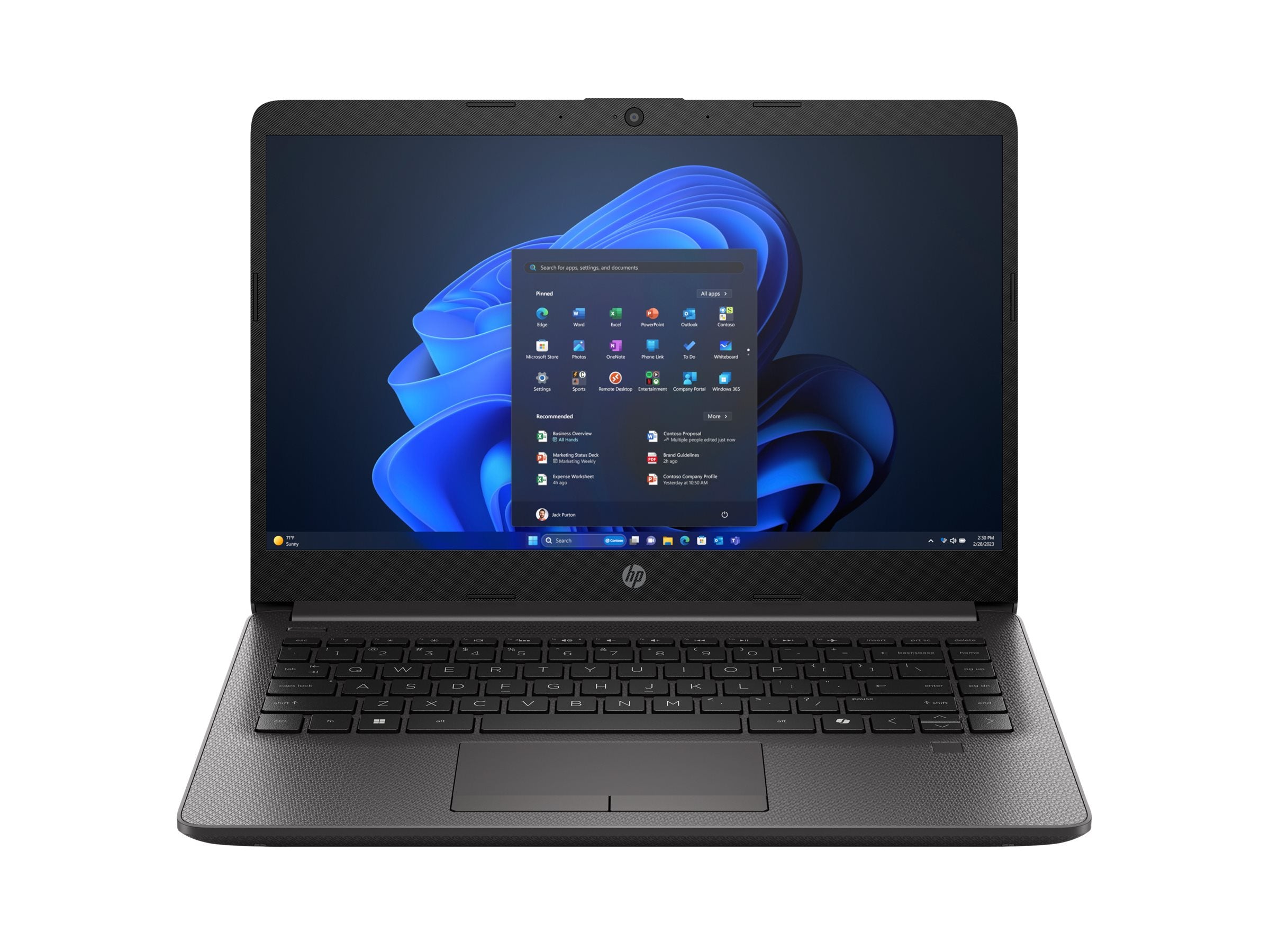 HP 240R G9 Intel Core i3-1315U 14p FHD AG LED UWVA 8Go DDR4 256Go SSD UMA W11P 1/1/0