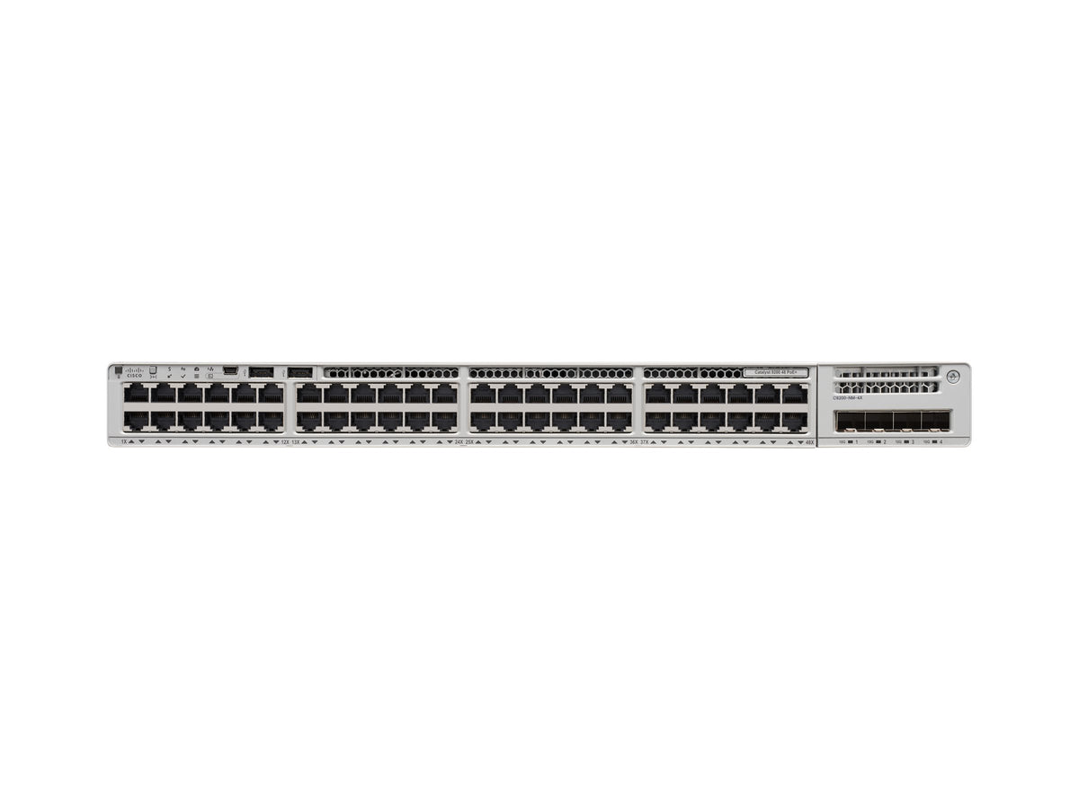 CISCO Catalyst 9200 48-port Partial PoE Network Essentials