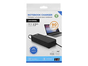 TNB Universal Power Supply For Notebooks Up To 17p Compatible With Most 19V Powered Notebooks 90W Max 9 Adapters