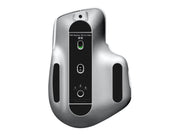 LOGITECH Master Series MX Master 3S for Mac Mouse ergonomic optical 7 buttons wireless Bluetooth 2.4 GHz pale grey for Apple MacBook