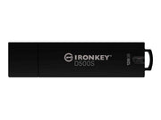 KINGSTON 128Go IronKey D500S FIPS 140-3 Lvl 3 Pending AES-256