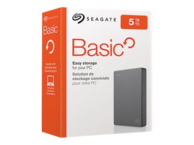 SEAGATE Basic Portable Drive 5To HDD USB3.0 RTL