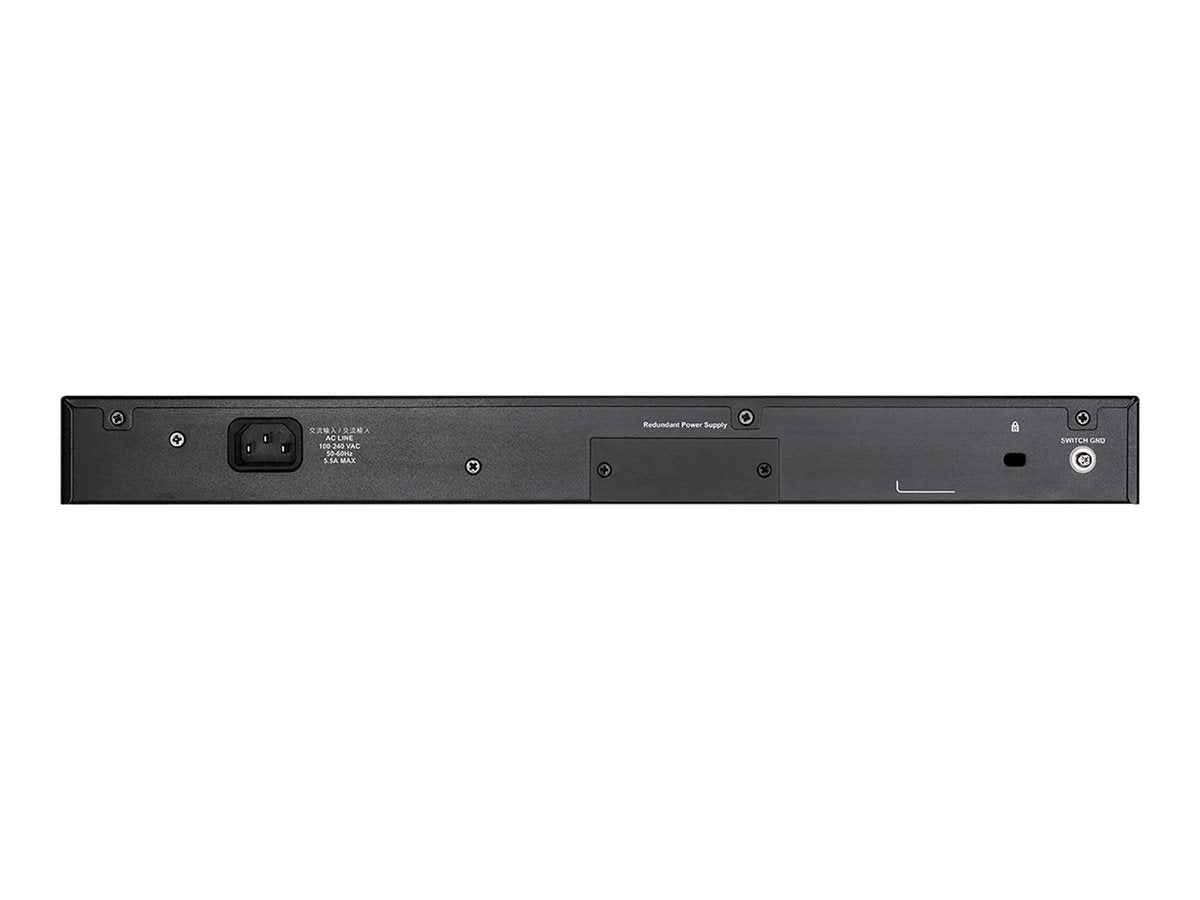 D-LINK 52-Port Smart Managed PoE+ Gigabit Stack Switch 4x 10G dlink green 3.0 48x 10/100/1000Mbit/s TP RJ-45 PoE Port 802.3at