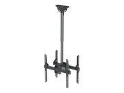 NEOMOUNTS NM-C440DBLACK Support de plafond pour double écran 32-60p - h 56-91 cm