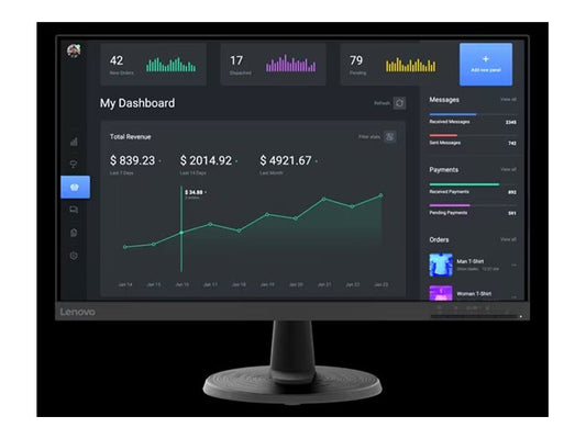 LENOVO ThinkVision C24-40 23.8p Monitor HDMI VGA