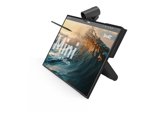 SMART Board Mini 727 Interactive Podium with OPS PC PCMi7v with SMART Meeting Pro Bundle 27p UHD 4K 10 points 16:9 60Hz