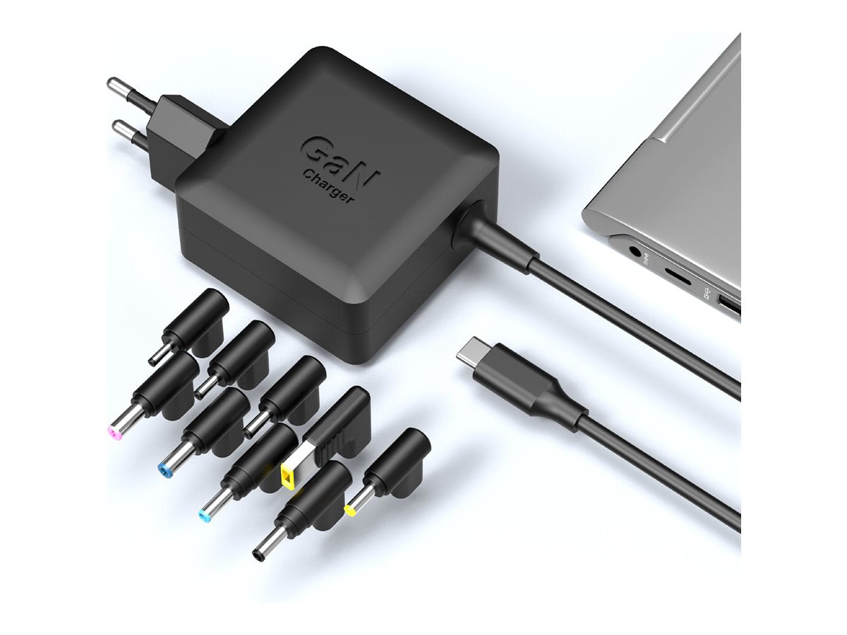 PORT DESIGNS Power Supply GaN 65W - PLUG IN - UNIVERSAL - EU