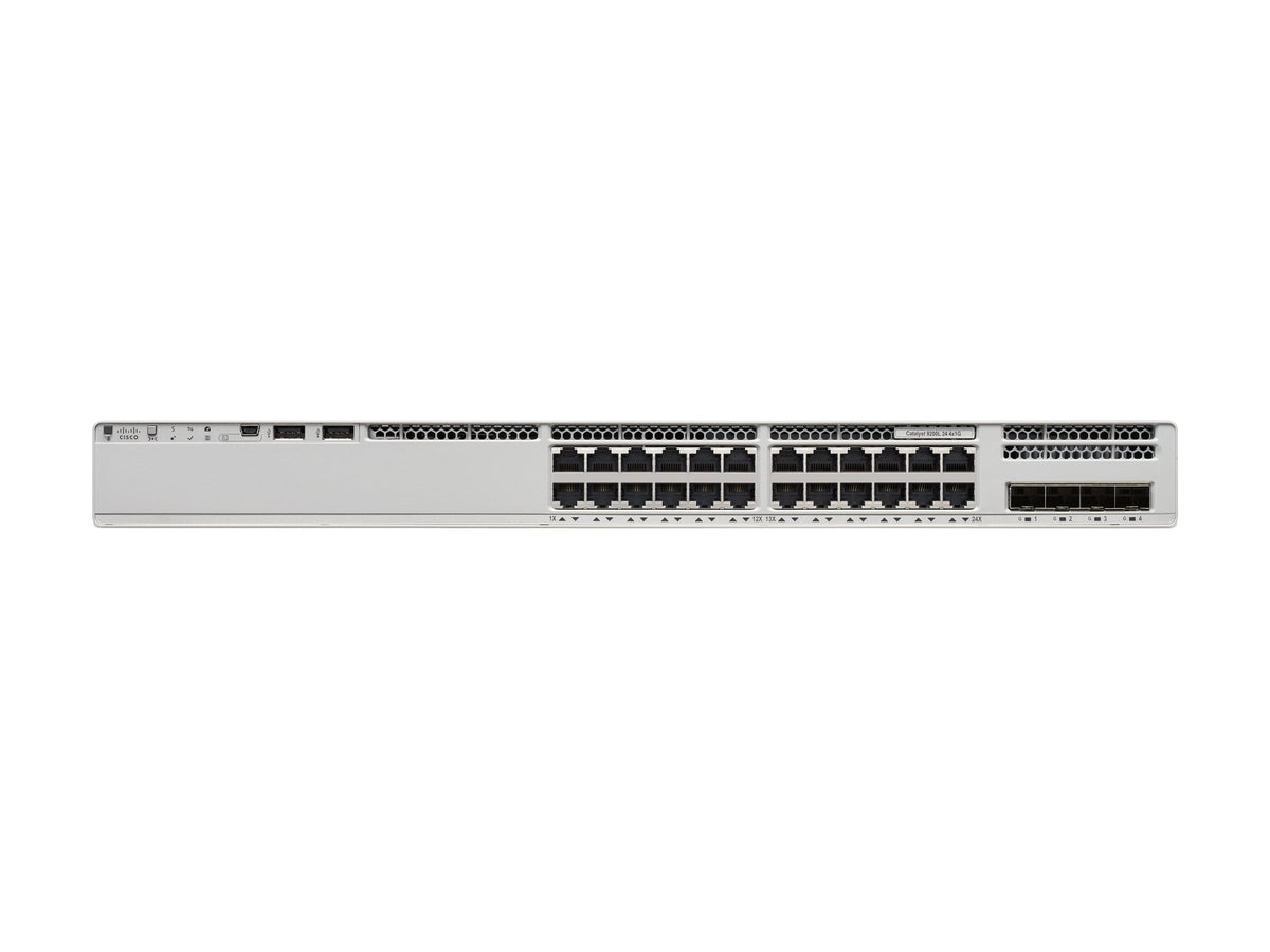 CISCO Catalyst 9200L 24-port Data 4x1G uplink Switch Network Advantage