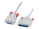 LINDY Serial printer Cable 9 pol. coupling/25 pol. plug 2m