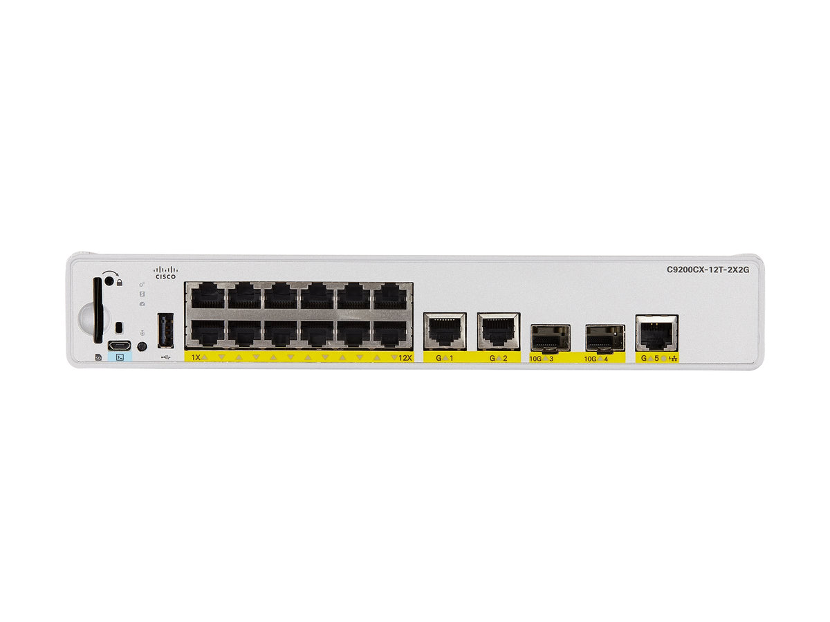 CISCO Catalyst 9000 Compact Switch 12-PORT DATA ONLY ESSENTIALS