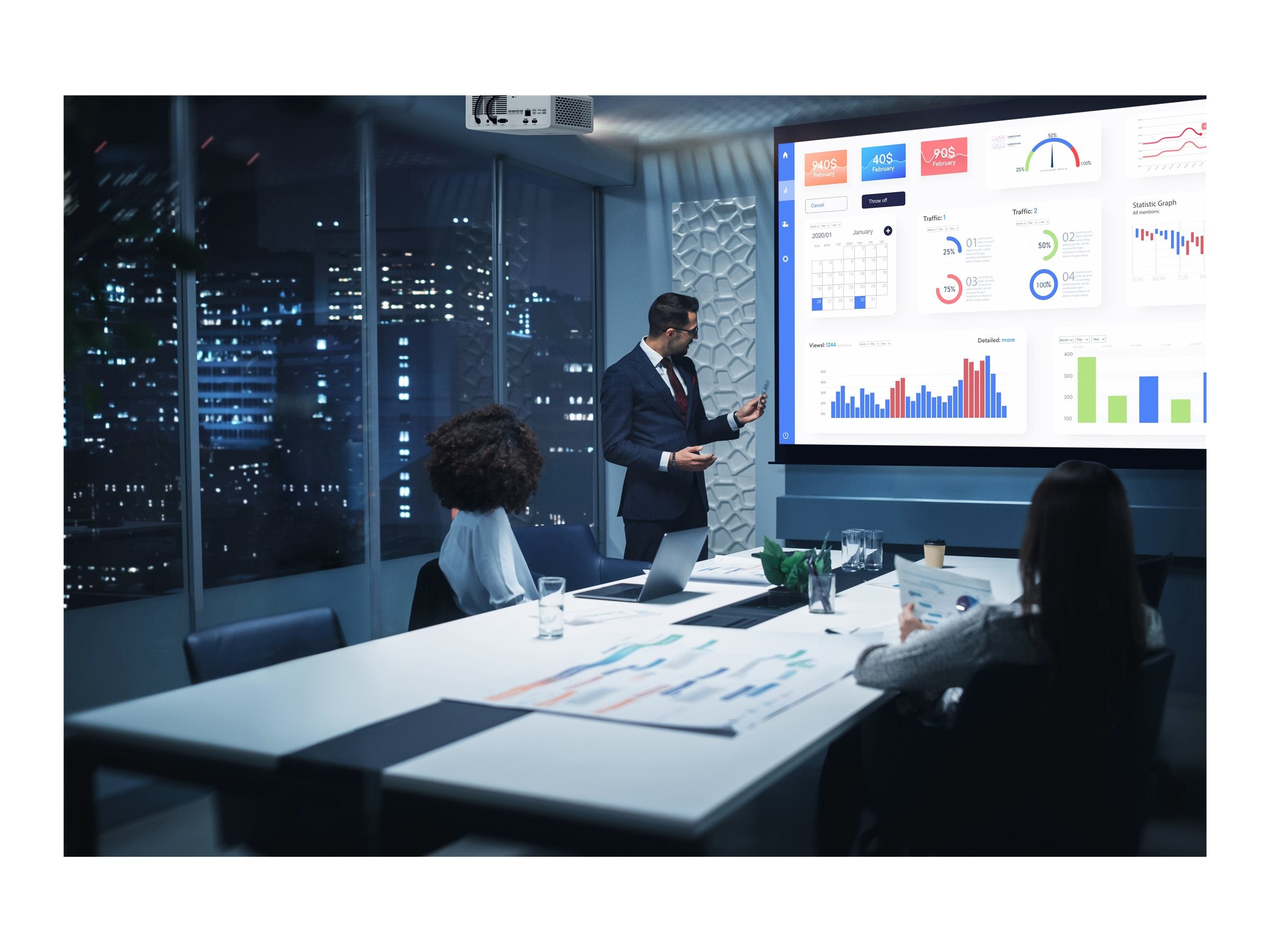 OPTOMA ZH520 Laser Projector 1080p 1920x1080 5500lm 300.000:1