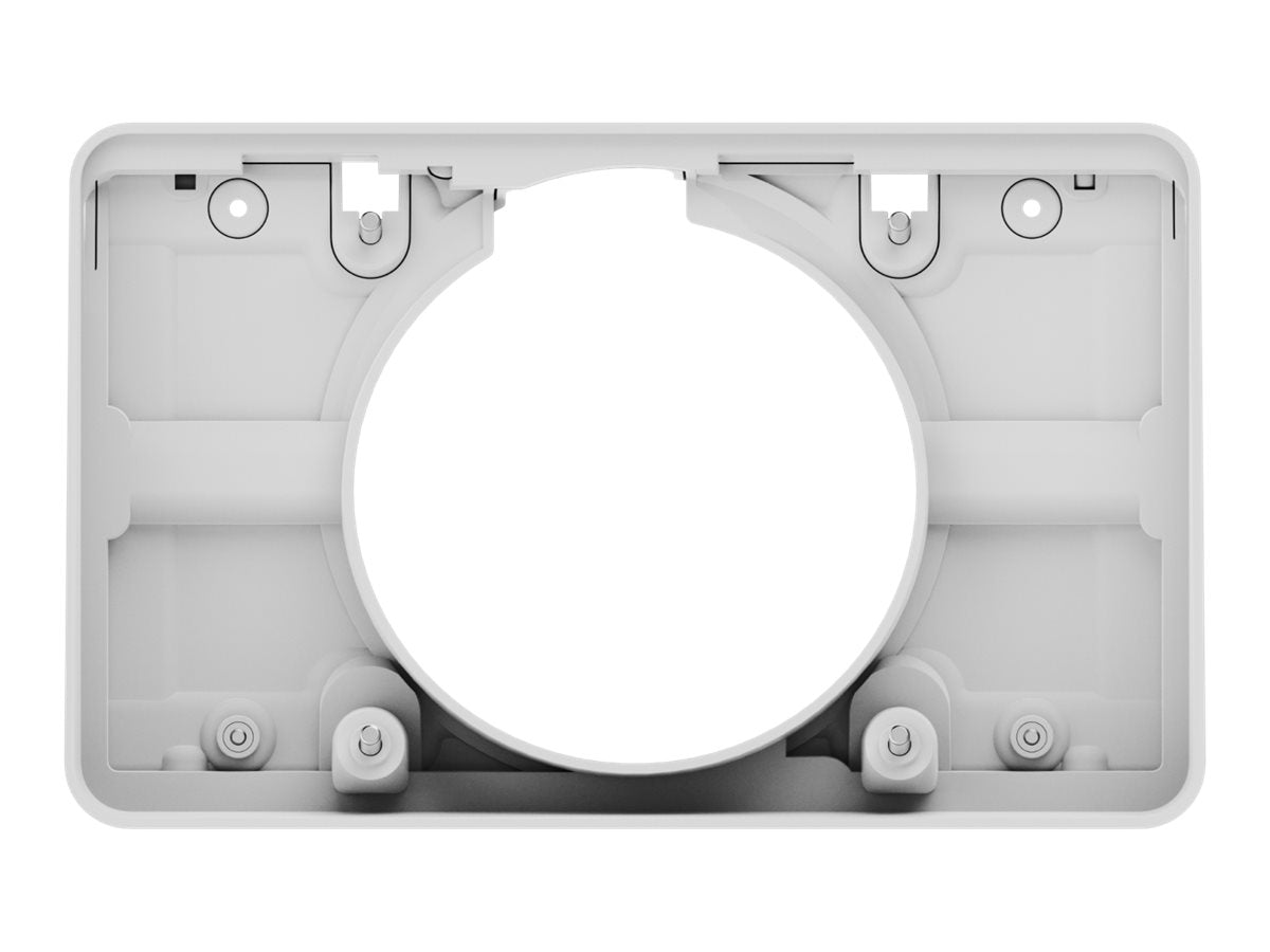 LOGITECH Mounting kit angle plinth reversible interface 14 viewing angle for meeting room scheduling system off-white