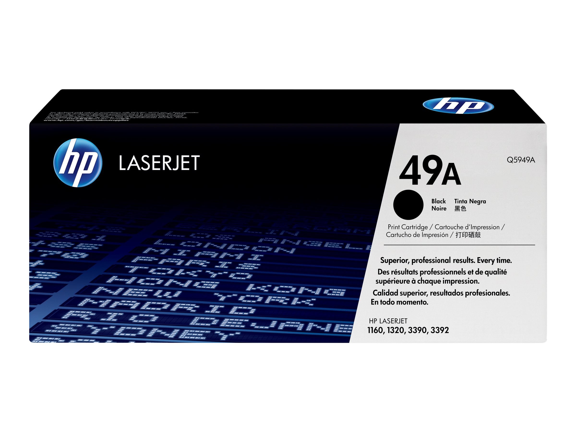 HP 49A original LaserJet Toner cartridge Q5945A black standard capacity 2.500 pages 1-pack