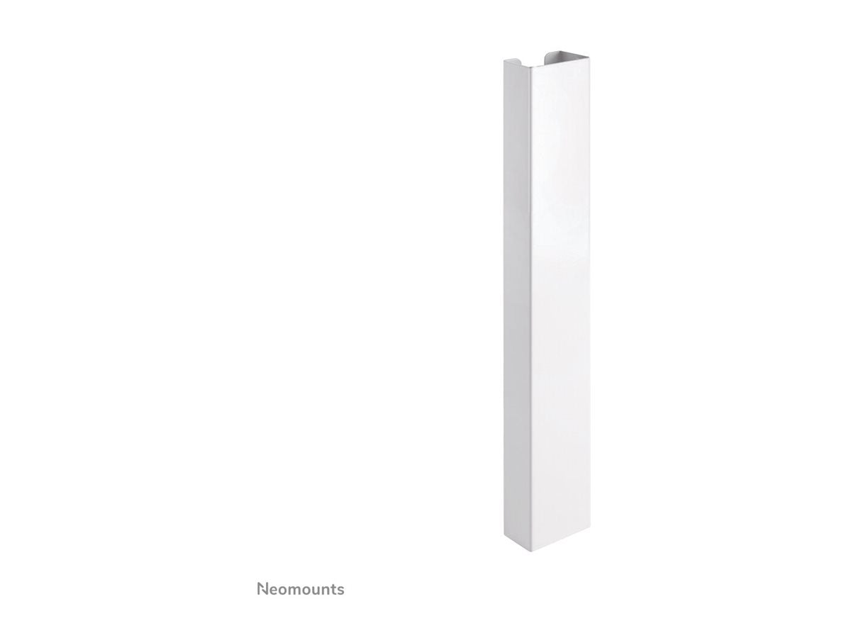NEOMOUNTS Magnetic Cable Cover for sit/stand desk frames multiple cables white