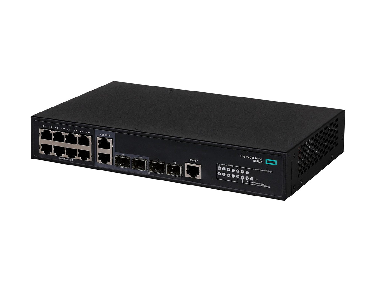 HPE 5140 8G 2SFP 2GT EI Switch EU EN