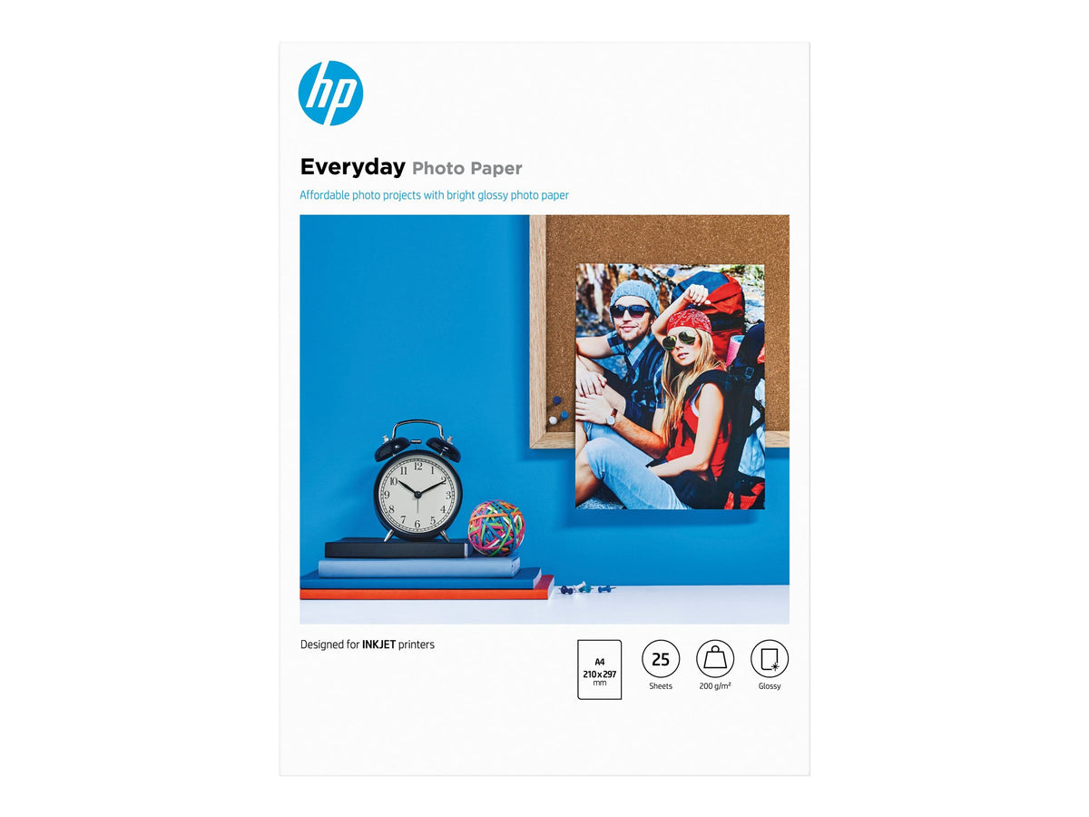 HP original Q5451A Everyday Glossy Photo Paper Ink cartridgetjet 200g/m2 A4 25 sheets 1-pack