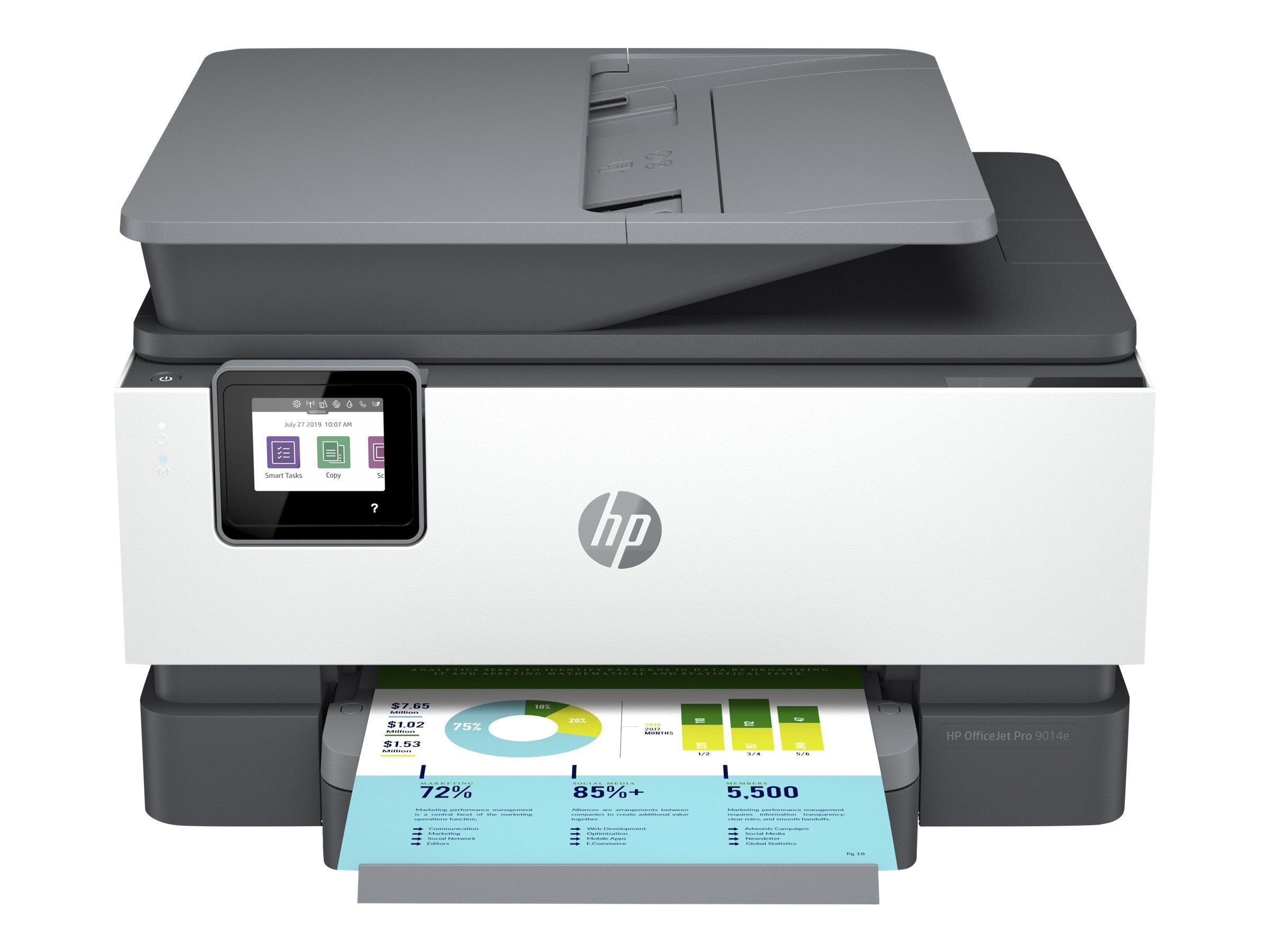 HP OfficeJet Pro 9014e All-in-One A4 color 22ppm USB WiFi Print Scan Copy Fax