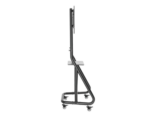 NEOMOUNTS Mobile Flat Screen Floor Stand stand+trolley height: 152-169cm 37-85p Black