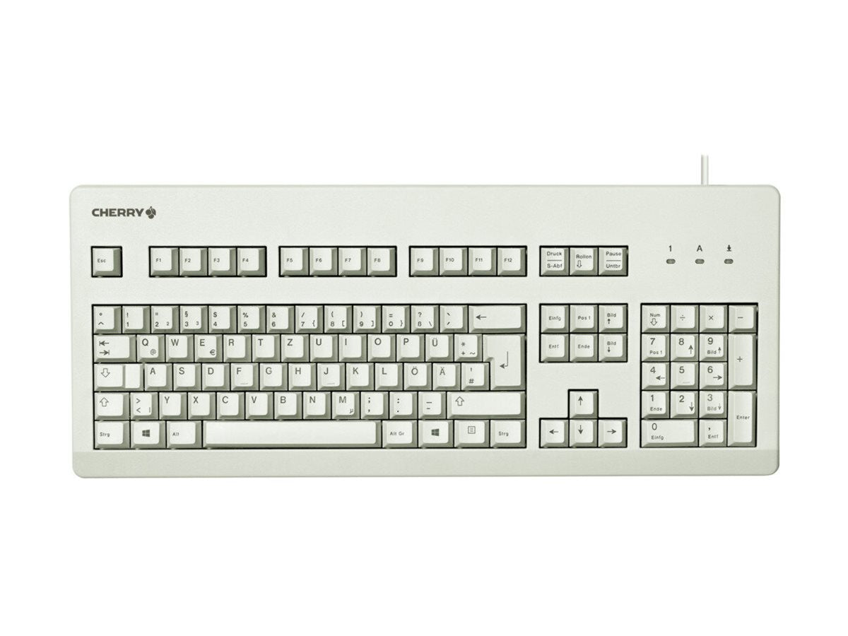 CHERRY STD Keyboard G80-3000 Klick USB grey (US)