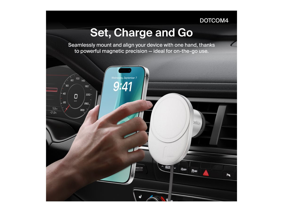 BELKIN Qi2 15W Car Vent Mount CLA
