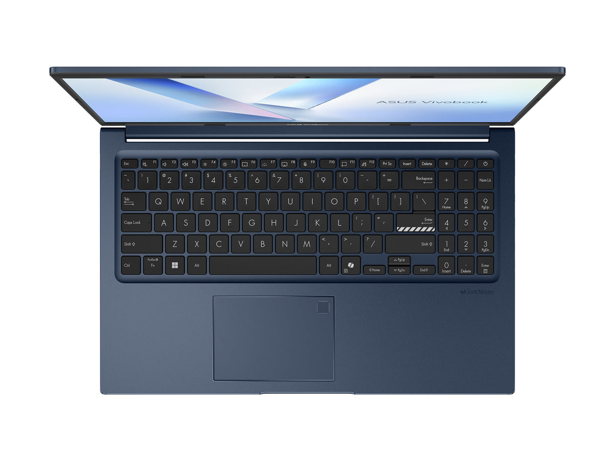 ASUS Vivobook X1504VA-DICBQ4229W Intel Core 3 100U 15.6p FHD DDR5 8Go 512Go PCIE G4 SSD Intel Graphics W11H Blue