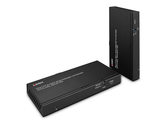 LINDY 70m Cat.6 HDMI 4K60 HDBaseT Extender with ARC
