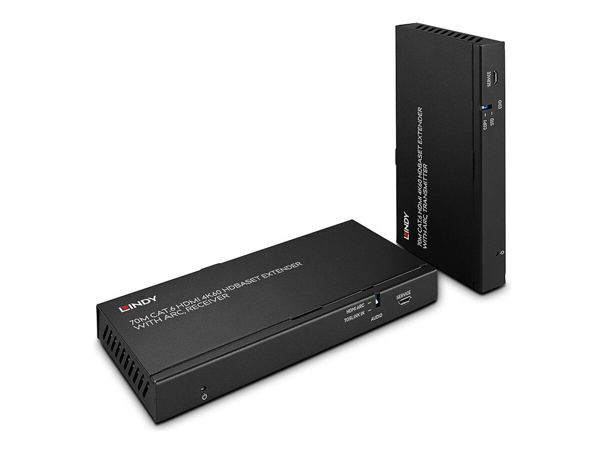 LINDY 70m Cat.6 HDMI 4K60 HDBaseT Extender with ARC