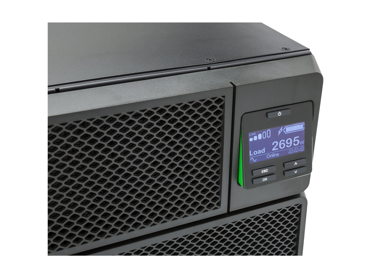 APC Marine Smart-UPS On-Line UPS Rack AC 220/230/240V 4500Watt 5000VA Ethernet serial output connectors 10 3U