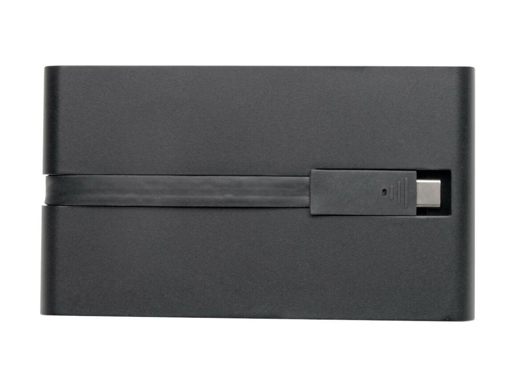 EATON TRIPPLITE USB-C Dock 4K HDMI VGA USB 3.2 Gen 1 USB-A/C Hub GbEemory Card 100W PD Charging