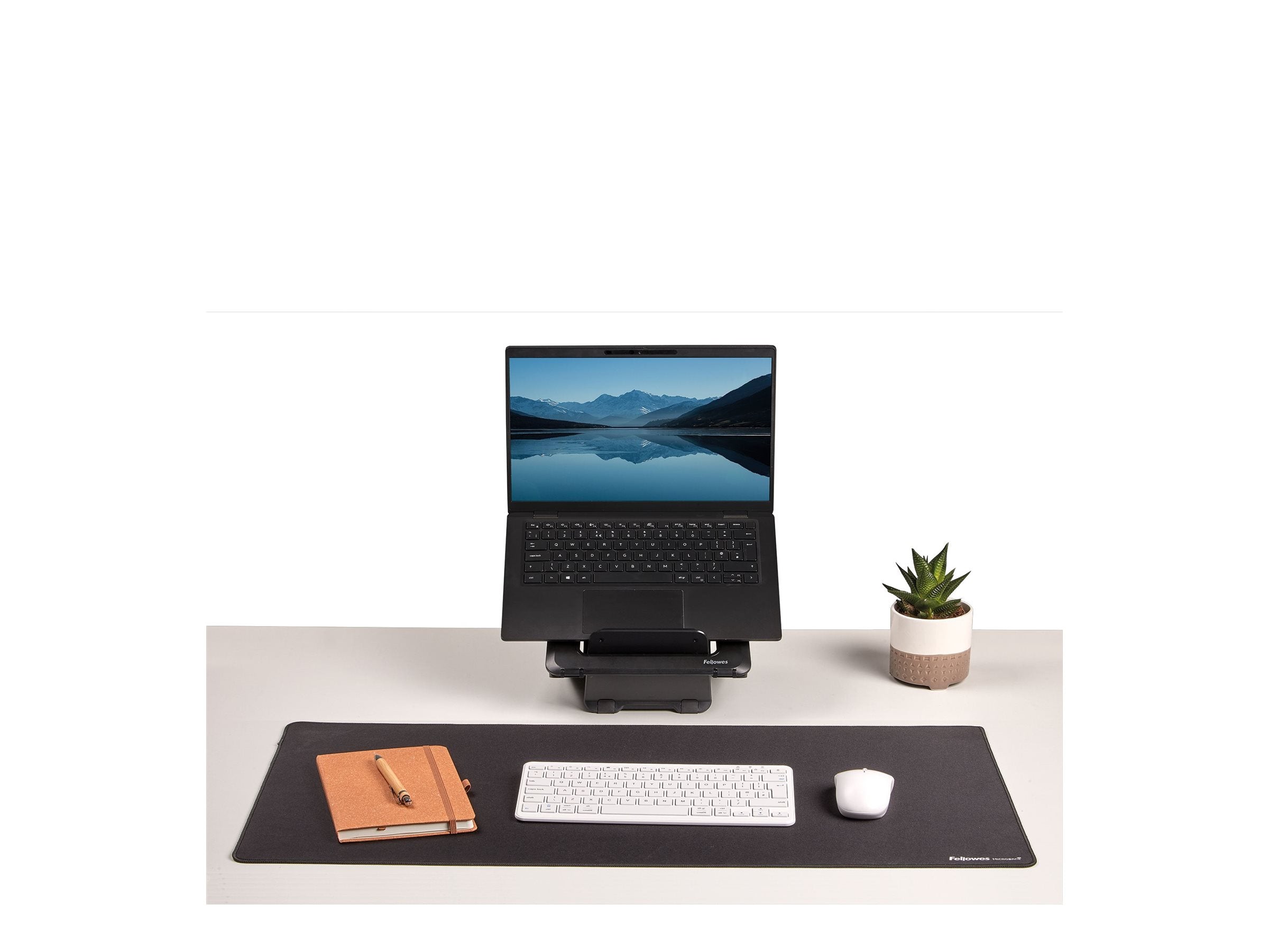 FELLOWES TAPIS SOUS MAIN DE BUREAU NOIR