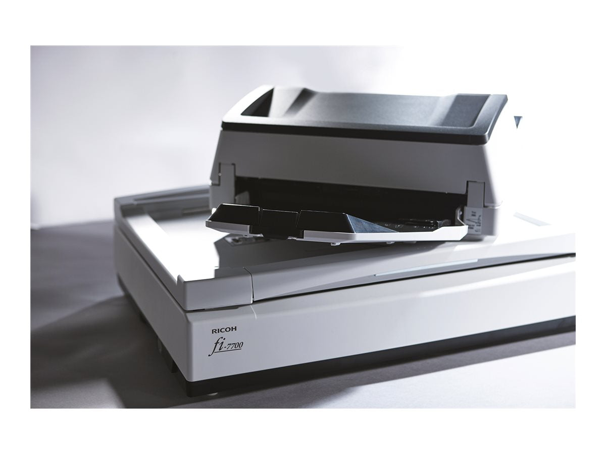 RICOH fi-7700 Scanner A3 100ppm 200ipm A3 ADF and Flatbed duplex document scanner. Incl PaperStream IP, PaperStream Capture