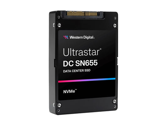 WESTERN DIGITAL Ultrastar DC SN655 U.3 7.68To PCIE TLC RI-1DW/D Dual Port BICS5 SE