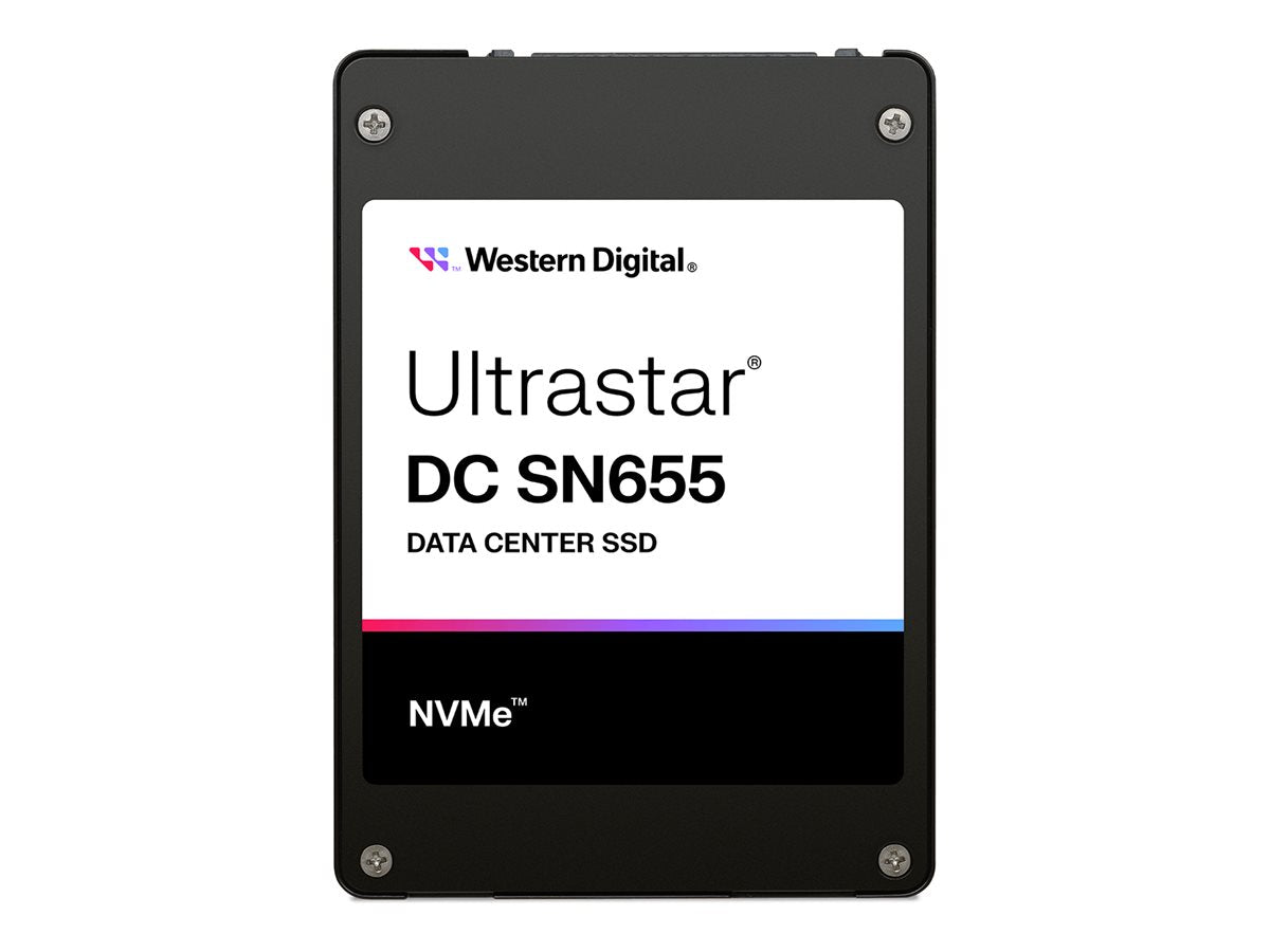 SANDISK Ultrastar DC SN655 NVMe SSD 15.36To PCIe Gen4 U.3 ISE - WUS5EA1A1ESP7E3