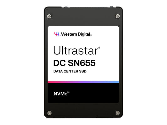 SANDISK Ultrastar DC SN655 NVMe SSD 15.36To PCIe Gen4 U.3 ISE - WUS5EA1A1ESP7E3