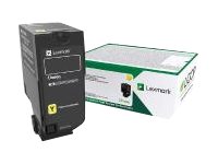 LEXMARK 10K Return Program Cartouche Jaune CS/CX727 CS728