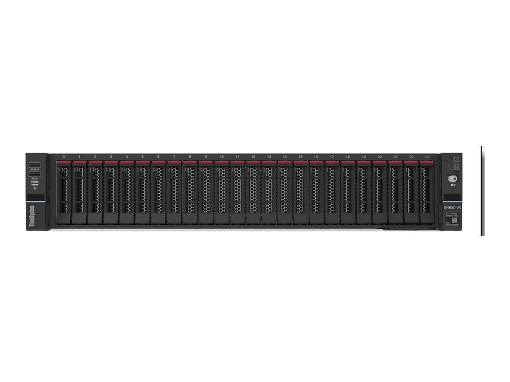 LENOVO ISG ThinkSystem SR650 V4 1xIntel Xeon 6505P 12C 2.2GHz 150W 1x32Go 2Rx8 SW RD 2x1300W 24x2.5p Chassis