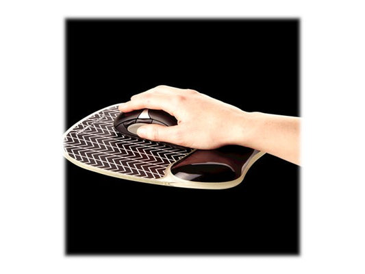 FELLOWES Tapis de souria repose poignet gel - chevron