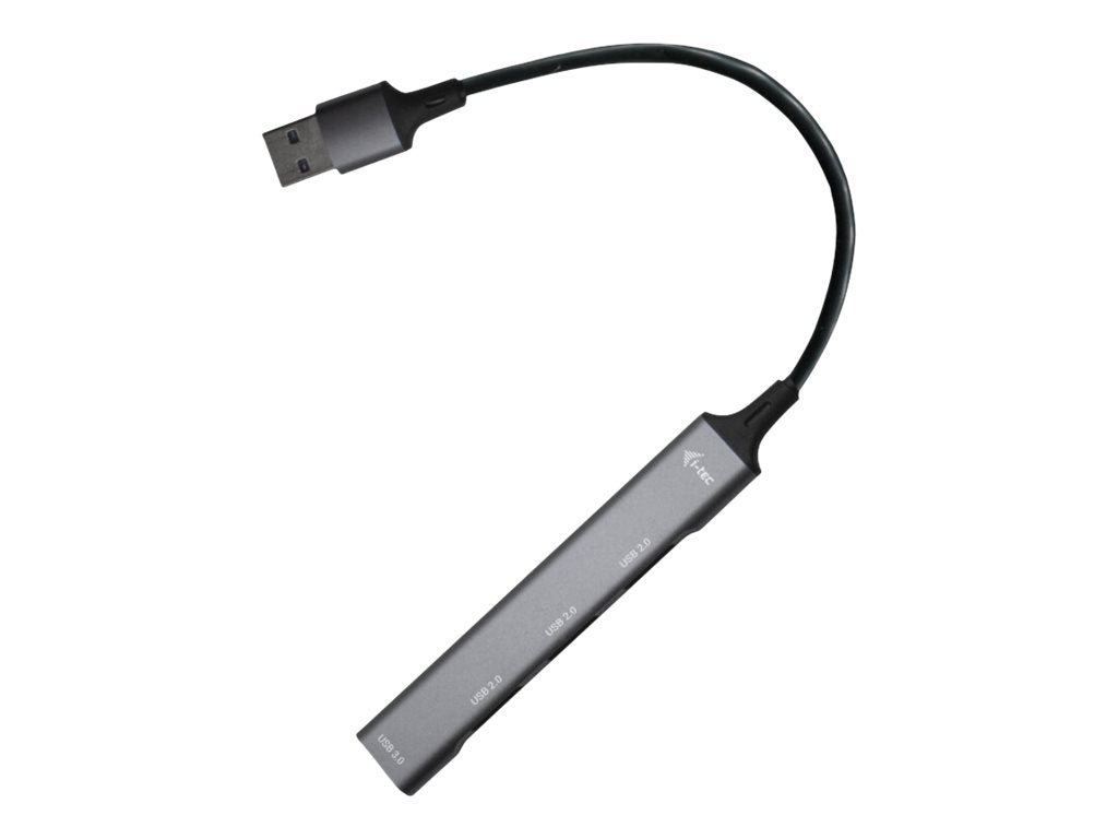 I-TEC USB 3.0 Metal HUB 1x USB 3.0 3x USB 2.0 without power adapter