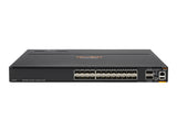 HPE Aruba 8360-24XF2C v2 Switch Bundle 24x 10G SFP/SFP+ 2x 100G QSFP+/28 Back to Front 3x Fans 2x PSU