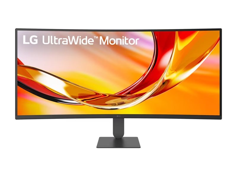 LG Ecran LED incurvé - 34p - 3440x1440 WQHD - 144 Hz - VA - 5 ms - 300 cd/m2 - 4000:1 - HDR10 - USB-C - HDMI - DisplayPort