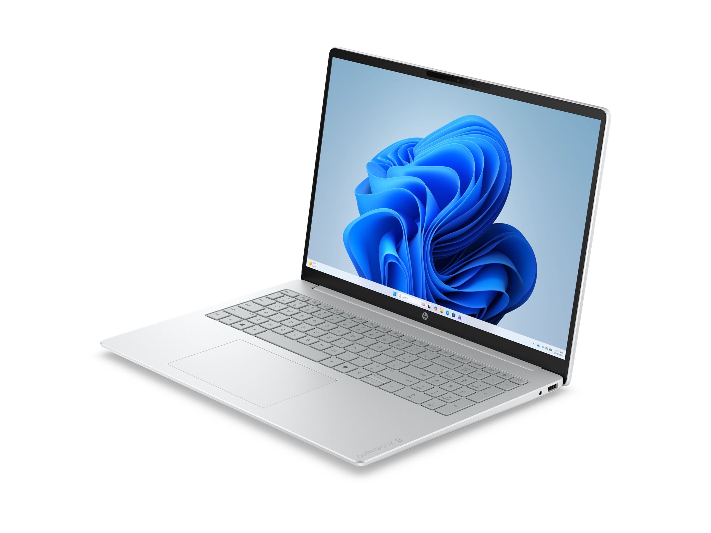 HP OmniBook 3 16-by0044nfx - PC Portable - AMD Ryzen 5 7520U - 16p - 2K - 8Go - 512Go SSD - W11H - Argent glacier