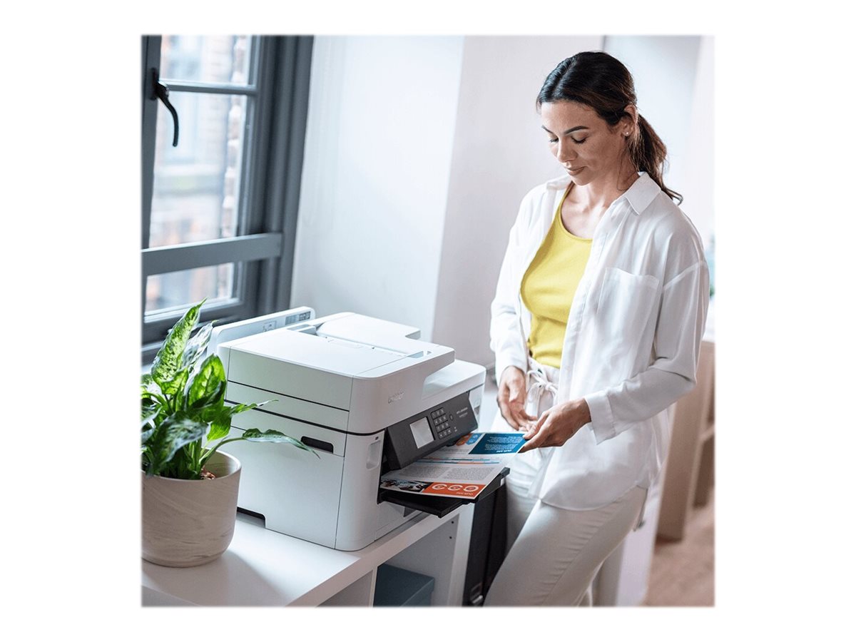 BROTHER Imprimante multifonction jet dencre couleur professionnelle 4-en-1 Business Smart impression jusquau format A3 28ipm ISO