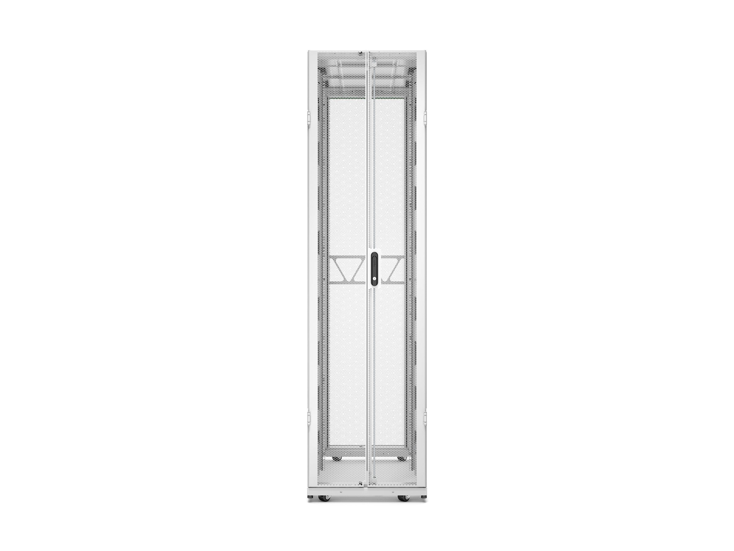 APC NetShelter SX Gen 2 Rack cabinet 2258H x 600W x 1200D mm with Sides floor-standing white 48U 19 TAA Compliant
