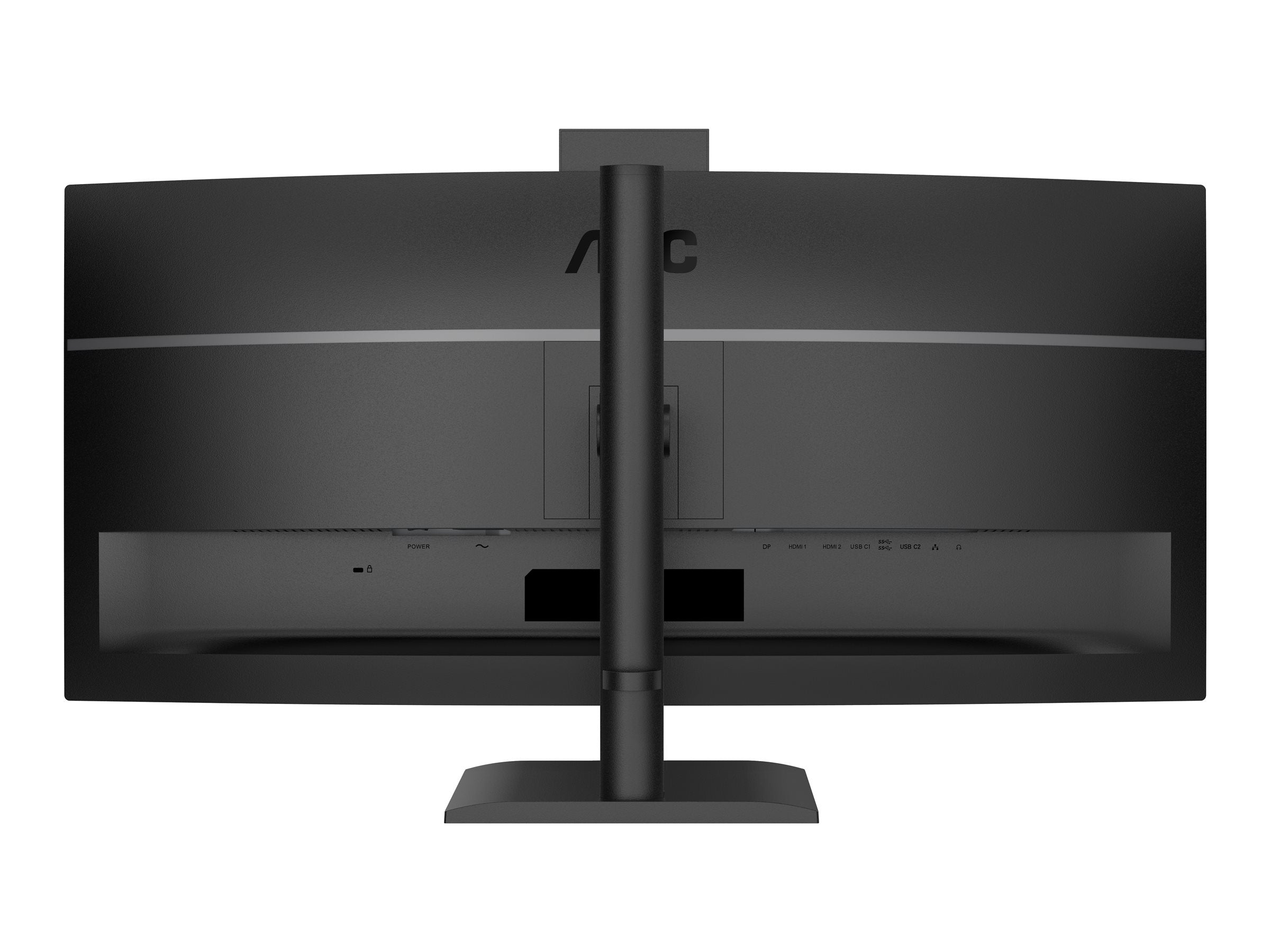 AOC CU34E4CW 34p 3440x1440 120HZ VA CURVED H/A 180 MM USB-C DOCKING TUV EyeComfort Hardware USB HUB DP HDMI