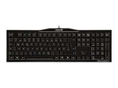 CHERRY MX-BOARD 3.0 Clavier mécanique 105+4 touches Red Switch USB noir Layout FRANCAIS