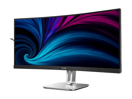 PHILIPS 34B2U5600C/00 34p 3440x1440 120Hz VA CURVED H/A tbu MM ULTRAWIDE USB-C DOCKING DISPLAY RJ45 PD > 100 W USB HUB SPEAKERS