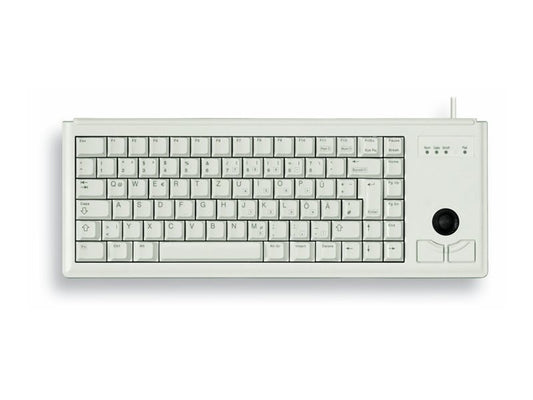 CHERRY Compact Trackball Keyboard 2xPS/2 grey (US)